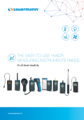 HVACR measuring instruments range