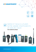 Gamme d'instruments de mesure HVACR FR