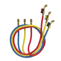 three charging lines for an analog manifold