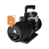 two_2_stage_vacuum_pump_manifold_110V_manual_valve