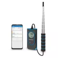Si-VH3 thermo-anemometer