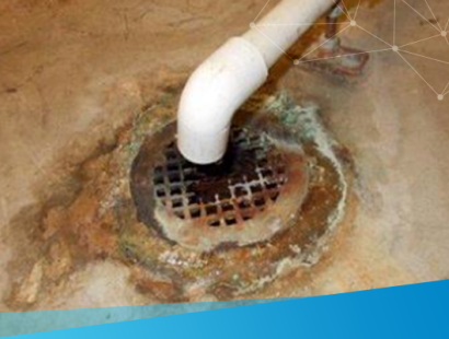 Rusty drain