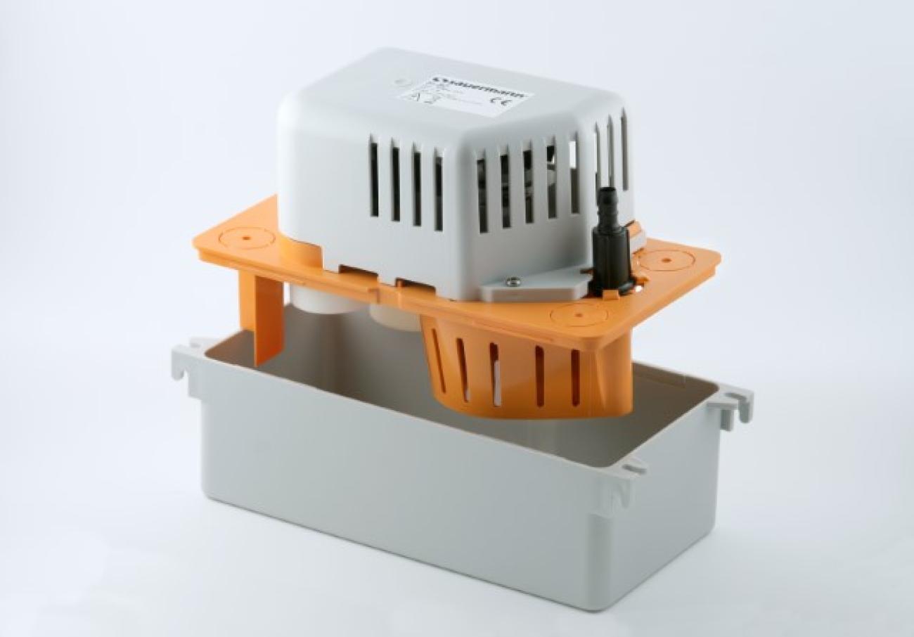 IP44 Klimaat Installatie Sauermann Si-83 Condensaatpomp – Voor CV, Airco & Koelunits – Max. 700 L/u – Met Alarmcontact Inclusief 5m Slang