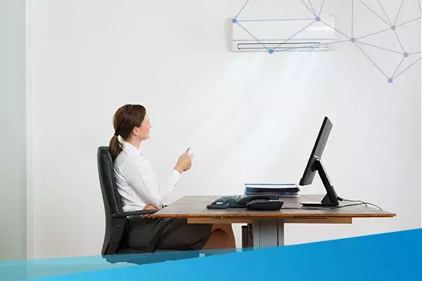 woman at the office
