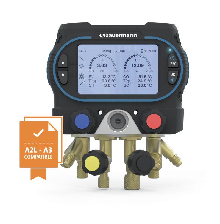 Manifold a 4 vie modello Si-RM450