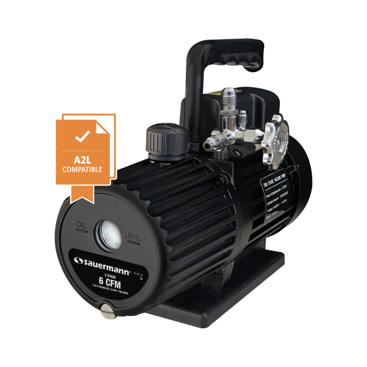 two_2_stage_vacuum_pump_manifold_110V_manual_valve