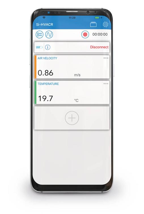 Si-HVACR Measurement Mobile App