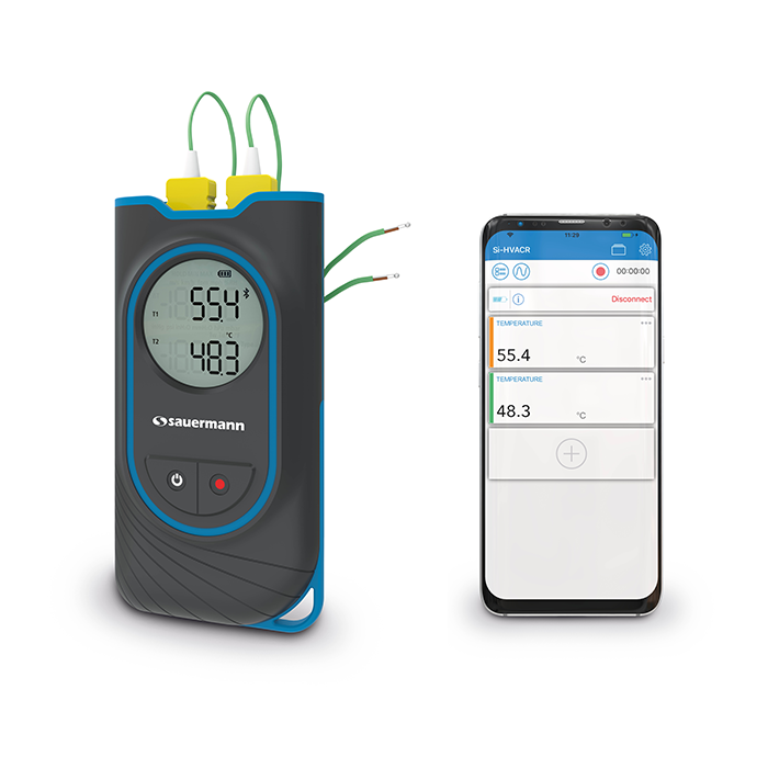 Si-TT3 dual input thermometer